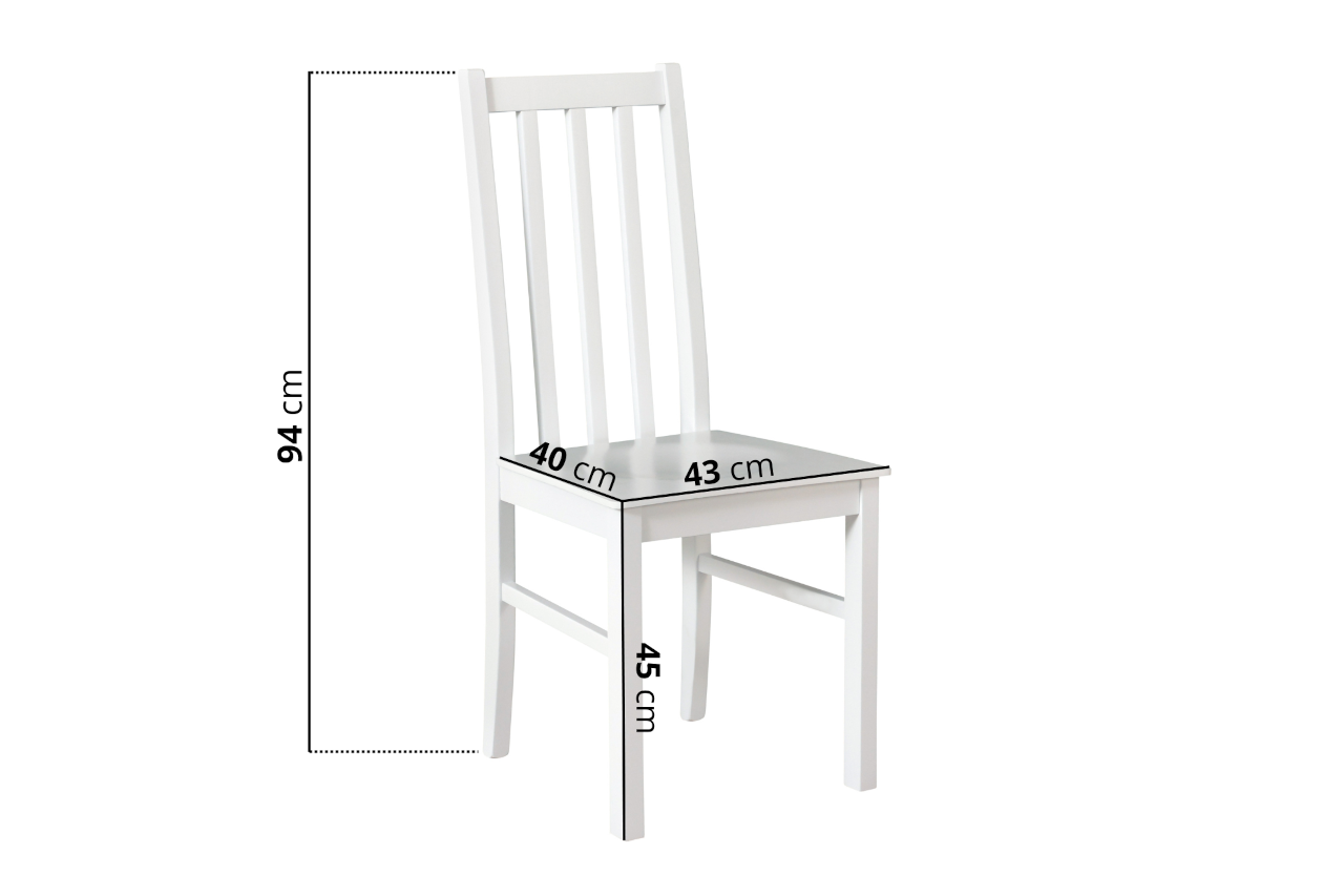 Krzesło BOS 10D biały