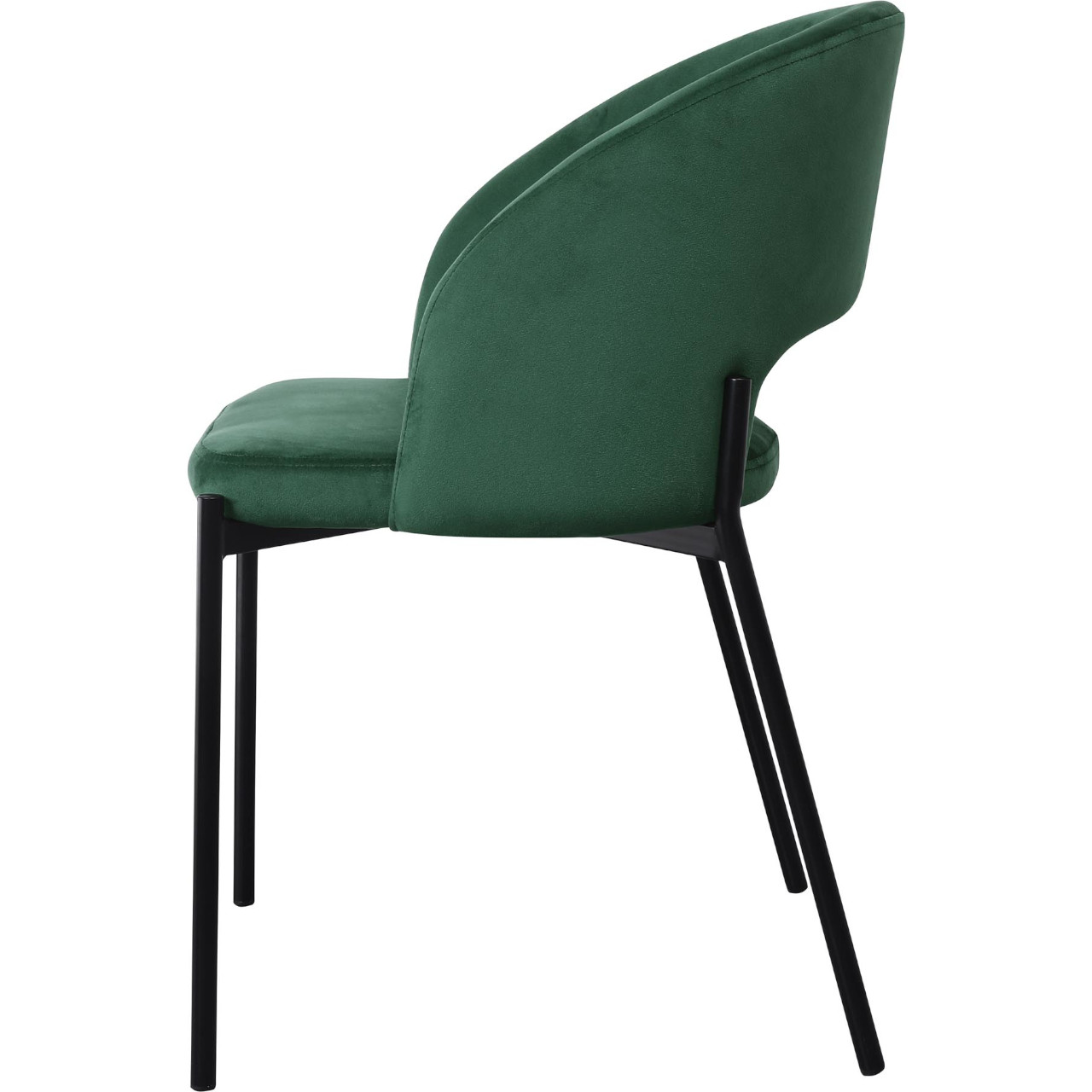 Krzesło K455 ciemny zielony