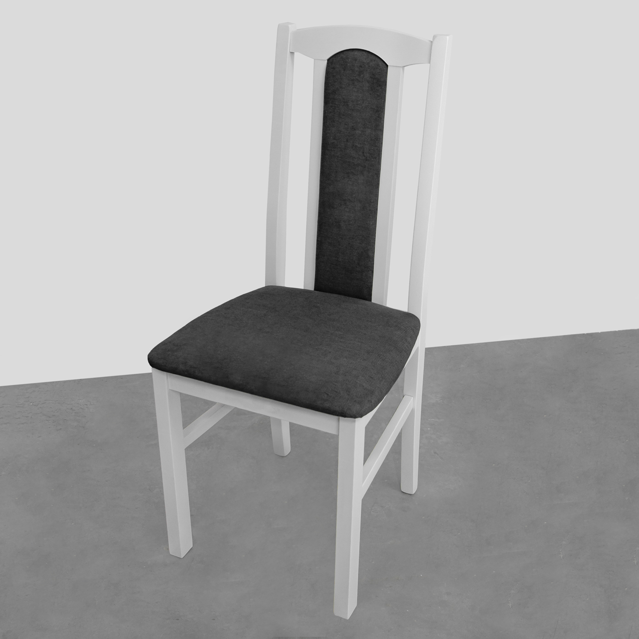 Białe krzesło do jadalni DK7 (13) WYPRZEDAŻ
