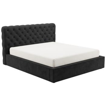 Łóżko tapicerowane GAUSS 160x200 magic velvet 2219