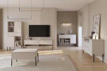 Meble do salonu DORE 1 kaszmir / kaszmir ryfel