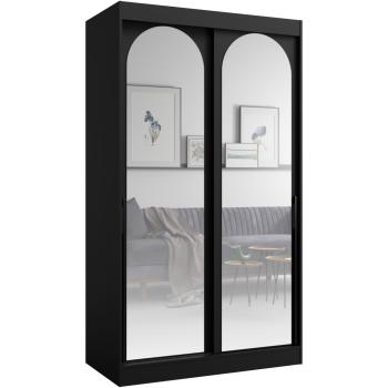 Szafa przesuwna 120 MOGI czarna