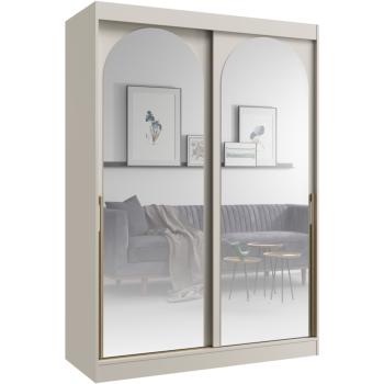 Szafa przesuwna 150 MOGI kaszmir + złoty