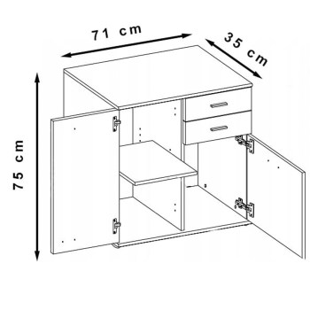 Komoda MIKE 2