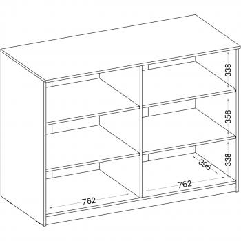 Wymiary: Komoda MALTIS MT23
