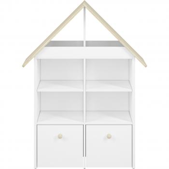 Regał CESAR CS13 biały / buk fjord