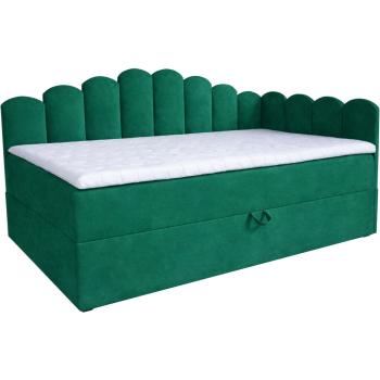 Łóżko dziecięce tapicerowane 90x160 NELA royal 33 prawe